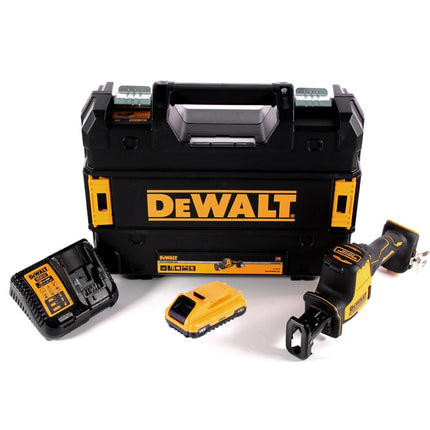 Sierra alternativa a batería DeWalt DCS 369 L1 18 V + 1x batería 3,0 Ah + cargador + TSTAK