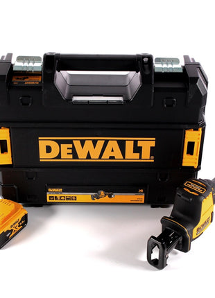 DeWalt DCS 369 NT Akku Säbelsäge 18 V + 1x Akku 5,0 Ah + TSTAK - ohne Ladegerät - Toolbrothers