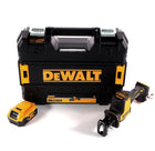 DeWalt DCS 369 NT Akku Säbelsäge 18 V + 1x Akku 5,0 Ah + TSTAK - ohne Ladegerät - Toolbrothers