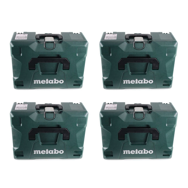Maletín Metabo MetaLoc II 4 piezas - sin accesorios (4x 626431000)