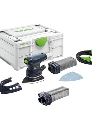 Festool DTS 400 REQ-Plus Deltaschleifer 250 W 100 x 150 mm ( 576064 ) + systainer + SB-Longlife RTS/DTS/ETS Staubfangbeutel ( 201693 ) - Toolbrothers