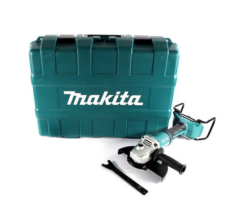 Makita DGA 900 ZK Akku Winkelschleifer 36 V ( 2x 18 V ) 230 mm  Brushless Solo + Koffer - ohne Akku, ohne Ladegerät