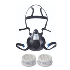 Máscara respiratoria Dräger X-plore 3500 L media máscara para filtro de bayoneta tamaño L + 2x filtro de partículas X-plore P3 R (6738011)
