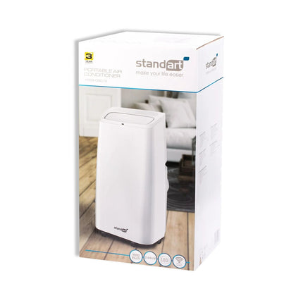 Standart YPS3-09C/3 Mobile Air Conditioner 960 Watt + Refrigerant R290 for 20 m² Rooms + Remote Control