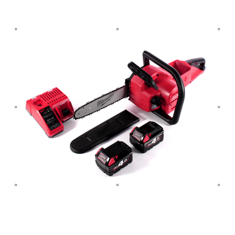 Milwaukee M18 FCHSC-402C Akumulatorowa pilarka łańcuchowa 18 V 30 cm bezszczotkowa + 2x akumulator 4,0 Ah + ładowarka