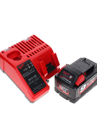 Milwaukee M18 JSR DAB+-901C batería / radio de red radio de obra 18 V + 1x batería 9,0 Ah + cargador