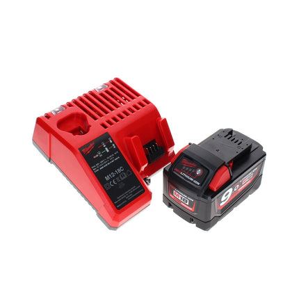 Milwaukee M18 JSR DAB+-901C batería / radio de red radio de obra 18 V + 1x batería 9,0 Ah + cargador