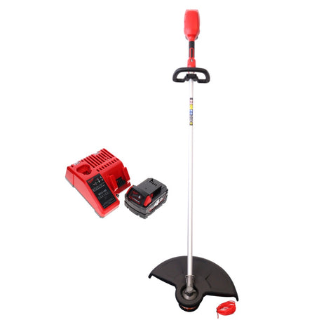 Coupe-herbe à batterie Milwaukee M18 CLT-401C 18 V sans balais + 1x batterie 4,0 Ah + chargeur