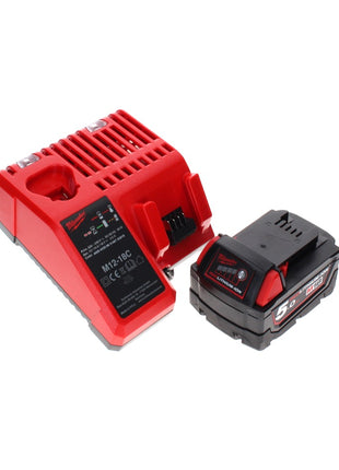 Cortasetos a batería Milwaukee M18 CHT-901C 18 V 610 mm sin escobillas + 1x batería 9,0 Ah + cargador