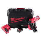 Clavadora a batería Milwaukee M18 FFN-401C 18 V 50 - 90 mm sin escobillas + 1x batería 4,0 Ah + cargador + maletín