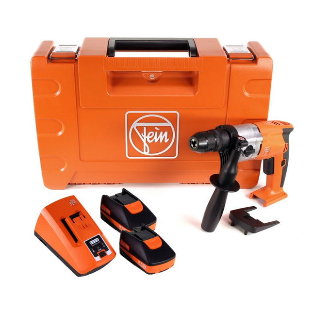 FEIN ABOP 13-2 Select taladro inalámbrico 18 V 39 Nm sin escobillas + 2x baterías 3,0 Ah + cargador + maletín