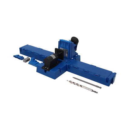 KREG Jig K5 Dima di foratura ( K5-EUR-SYS ) Sistema di collegamento del legno a fori + Dima di foratura K5 + Base + Accessori + Valigetta Systainer