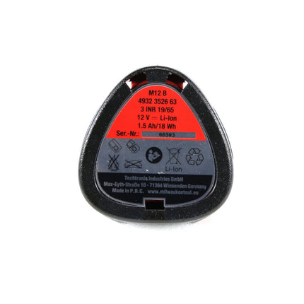 Kit de inicio de batería Milwaukee de 12 V con 4 baterías de 1,5 Ah + cargador M12 C12C