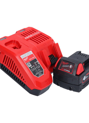 Martillo combinado a batería Milwaukee M18 CHX-401 18 V 2,5 J SDS plus sin escobillas + 1x batería 4,0 Ah + cargador