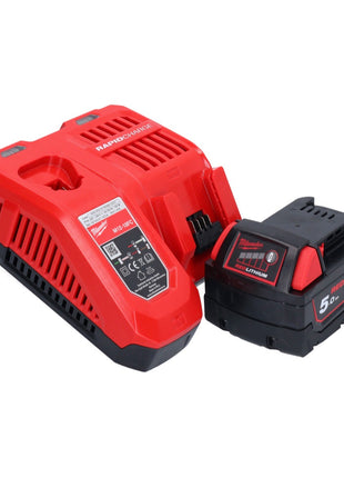 Milwaukee M18 CHX-501 Akku Kombihammer 18 V 2,5 J SDS plus Brushless + 1x Akku 5,0 Ah + Ladegerät