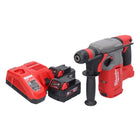 Martillo combinado a batería Milwaukee M18 CHX-502 18 V 2,5 J SDS plus sin escobillas + 2x baterías 5,0 Ah + cargador