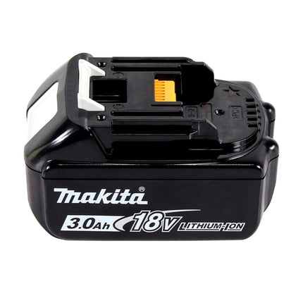 Tijeras para césped a batería Makita DUM 604 F1 18 V + mango alargador con rodillo + 1x batería 3,0 Ah - sin cargador