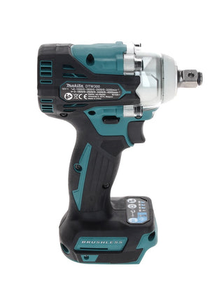 Makita DTW 300 ZJ llave de impacto a batería 18 V 330 Nm 1/2" sin escobillas + Makpac - sin batería, sin cargador