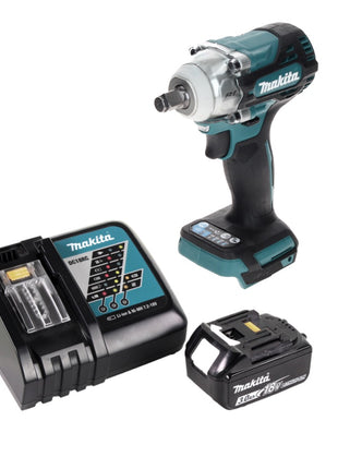 Makita DTW 300 RF1 Visseuse à chocs sans fil 18 V 330 Nm 1/2" brushless + 1x Batterie 3,0 Ah + Chargeur