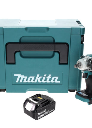 Makita DTW 300 F1J Llave de impacto a batería 18 V 330 Nm 1/2" sin escobillas + 1x batería 3,0 Ah + Makpac - sin cargador