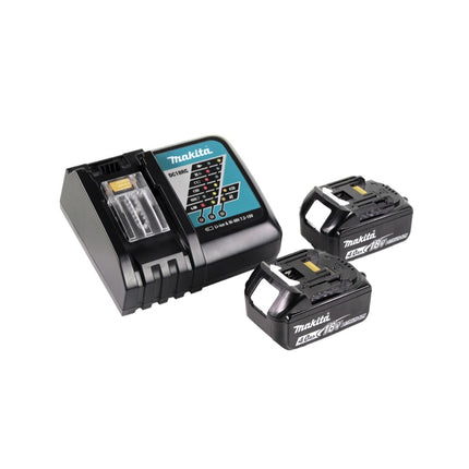 Llave de impacto sin cable Makita DTW 300 RMJ 18 V 330 Nm 1/2" sin escobillas + 2x batería recargable 4,0 Ah + cargador + Makpac