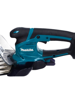 Tijera cortacésped a batería Makita DUM 604 RF1X 18 V con cuchilla cortacésped y arbustos + 1x batería 3,0 Ah + cargador