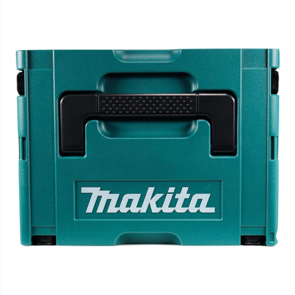 Tijeras para césped a batería Makita DUM 604 M1XJ 18 V con cuchilla para cortacésped y arbustos + 1x batería 4,0 Ah + Makpac - sin cargador