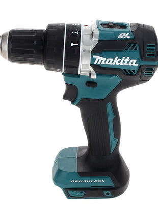 Makita DHP 484 F1TX taladro percutor inalámbrico 18 V 54 Nm sin escobillas + 1x batería 3,0 Ah + juego de brocas de 70 piezas + maletín de aluminio TX - sin cargador