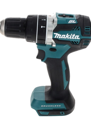 Makita DHP 484 M1TX taladro percutor inalámbrico 18 V 54 Nm sin escobillas + 1x batería 4,0 Ah + juego de brocas de 70 piezas + maletín de aluminio TX - sin cargador