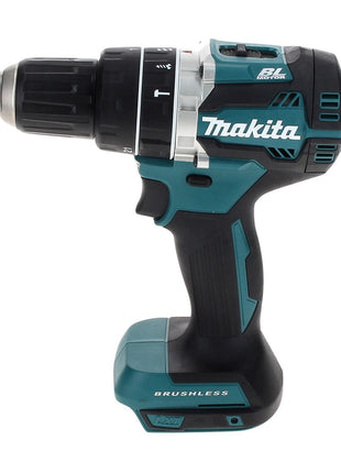 Makita DHP 484 SM1TX Perceuse visseuse à percussion sans fil 18 V 54 Nm Brushless + 1x Batterie 4,0 Ah + Chargeur + Coffret aluminium TX + Jeu d’embouts et de forets, 70 pcs.