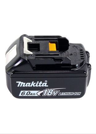 Makita DHP 484 G1TX taladro percutor inalámbrico 18 V 54 Nm sin escobillas + 1x batería 6,0 Ah + juego de brocas de 70 piezas + maletín de aluminio TX - sin cargador