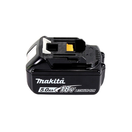 Taladro percutor inalámbrico Makita DHP 482 T1TX 18 V 62 Nm + 1x batería 5,0 Ah + juego de brocas de 70 piezas + maletín de aluminio TX - sin cargador