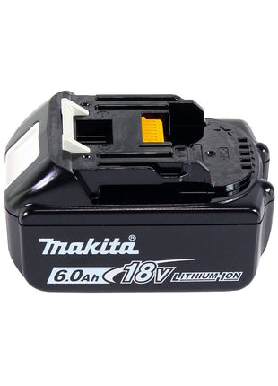 Makita DHP 482 G1TX Perceuse à percussion sans fil 18 V 62 Nm + 1x Batterie 6,0 Ah + Jeu de 70 mèches + Mallette en aluminium TX - sans chargeur