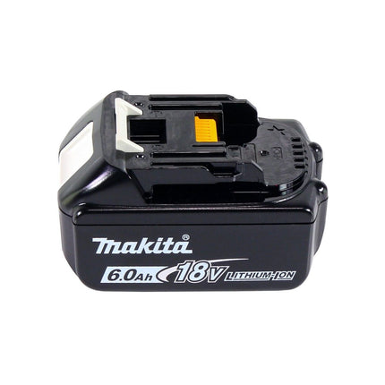 Taladro percutor inalámbrico Makita DHP 482 G1TX 18 V 62 Nm + 1x batería 6,0 Ah + juego de brocas de 70 piezas + maletín de aluminio TX - sin cargador