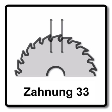 Makita MCCS15033E Hoja de sierra SPECIALIZED EFFICUT 150 x 20 x 1,1 mm 4 piezas (4x B-69325) 33 dientes para metal
