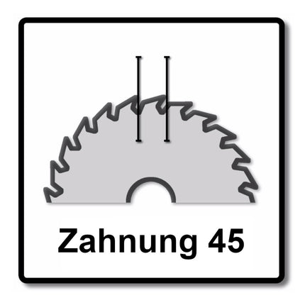 Makita CCF19045G SPECIALIZED EFFICUT Sägeblatt 190 x 30 x 1,0 mm 4 Stk. ( 4x B-68638 ) 45 Zähne für Holz - Toolbrothers
