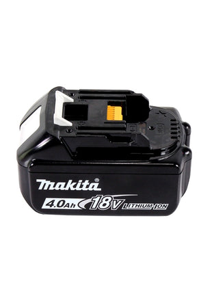 Makita DDF 484 M1TX taladro atornillador inalámbrico 18 V 54 Nm sin escobillas + 1x batería 4,0 Ah + juego de brocas de 70 piezas + maletín de aluminio TX - sin cargador