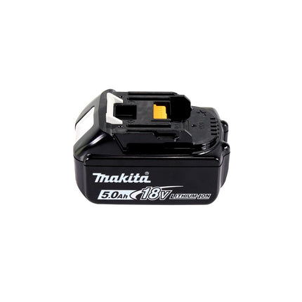 Makita DDF 484 T1TX taladro atornillador inalámbrico 18 V 54 Nm sin escobillas + 1x batería 5,0 Ah + juego de brocas de 70 piezas + maletín de aluminio TX - sin cargador