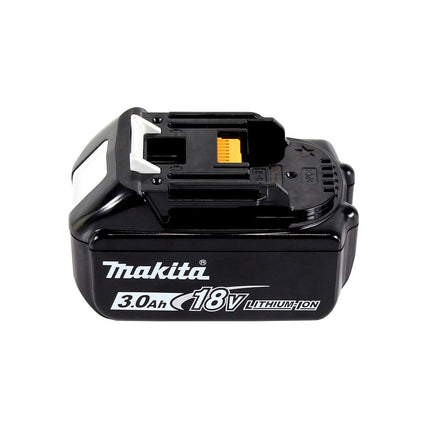 Makita DHP 482 F1TX W Taladro percutor inalámbrico 18 V 62 Nm blanco + 1x batería 3,0 Ah + juego de brocas de 70 piezas + maletín de aluminio TX - sin cargador