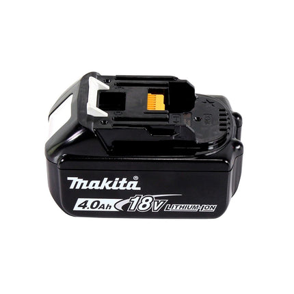 Taladro percutor inalámbrico Makita DHP 456 M1TX 18 V 50 Nm + 1x batería 4,0 Ah + juego de brocas de 70 piezas + maletín de aluminio TX - sin cargador
