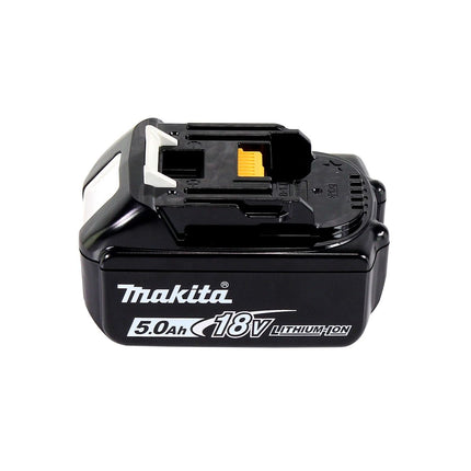 Makita DHP 456 T1TX Trapano avvitatore con percussione a batteria 18 V 50 Nm + 1x Batteria 5,0 Ah + Set di 70 punte + Valigetta in alluminio TX - senza caricabatterie