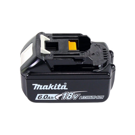 Taladro percutor inalámbrico Makita DHP 456 G1TX 18 V 50 Nm + 1x batería 6,0 Ah + juego de brocas de 70 piezas + maletín de aluminio TX - sin cargador