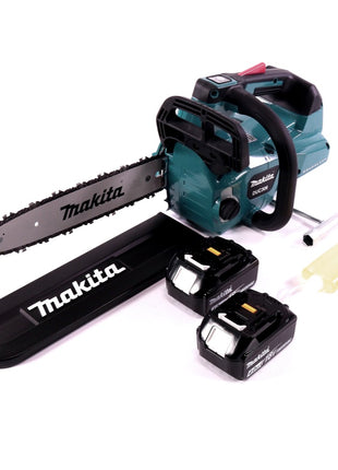 Motosierra a batería Makita DUC 306 M 36 V (2x 18 V) sin escobillas 30 cm + 2x batería 4,0 Ah - sin cargador