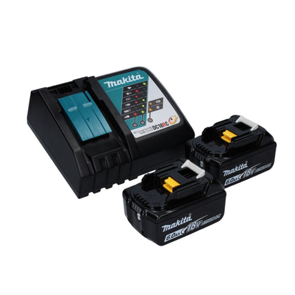 Motosierra a batería Makita DUC 306 RG 36 V (2x 18 V) sin escobillas 30 cm + 2x baterías 6,0 Ah + cargador