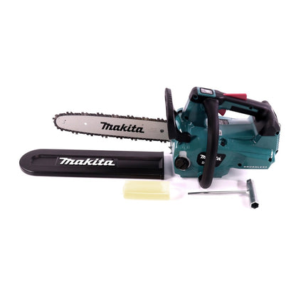 Motosierra a batería Makita DUC 306 PG 36 V (2x 18 V) sin escobillas 30 cm + 2x baterías 6,0 Ah + cargador doble