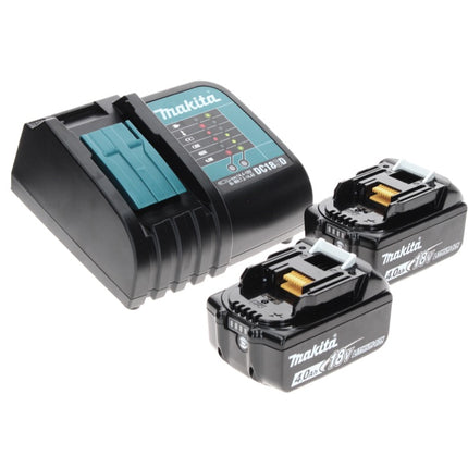 Makita DTW 285 SMTX Akku Schlagschrauber 18 V 280 Nm 1/2" Brushless + 2x Akku 4,0 Ah + Ladegerät + 70 tlg. Bit Bohrer Set + TX Alu Koffer