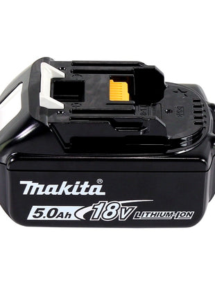 Makita DTW 285 T1TX llave de impacto a batería 18 V 280 Nm 1/2" sin escobillas + 1x batería 5,0 Ah + juego de brocas de 70 piezas + maletín de aluminio TX - sin cargador