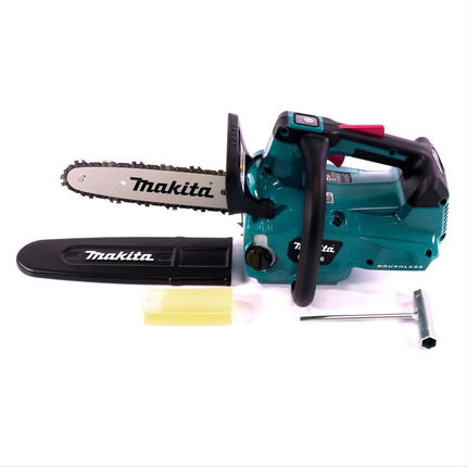 Makita DUC 256 T Cordless chainsaw 36 V ( 2x 18 V ) Brushless 25 cm + 2x battery 5.0 Ah - without charger