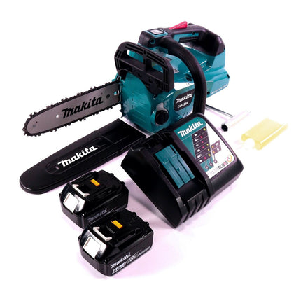 Makita DUC 256 RG Cordless chainsaw 36 V ( 2x 18 V ) Brushless 25 cm + 2x battery 6.0 Ah + charger