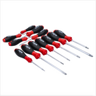 Wiha 302HK12 juego de destornilladores SoftFinish 12 piezas - ranurado, Phillips, Pozidriv, Torx (41002)